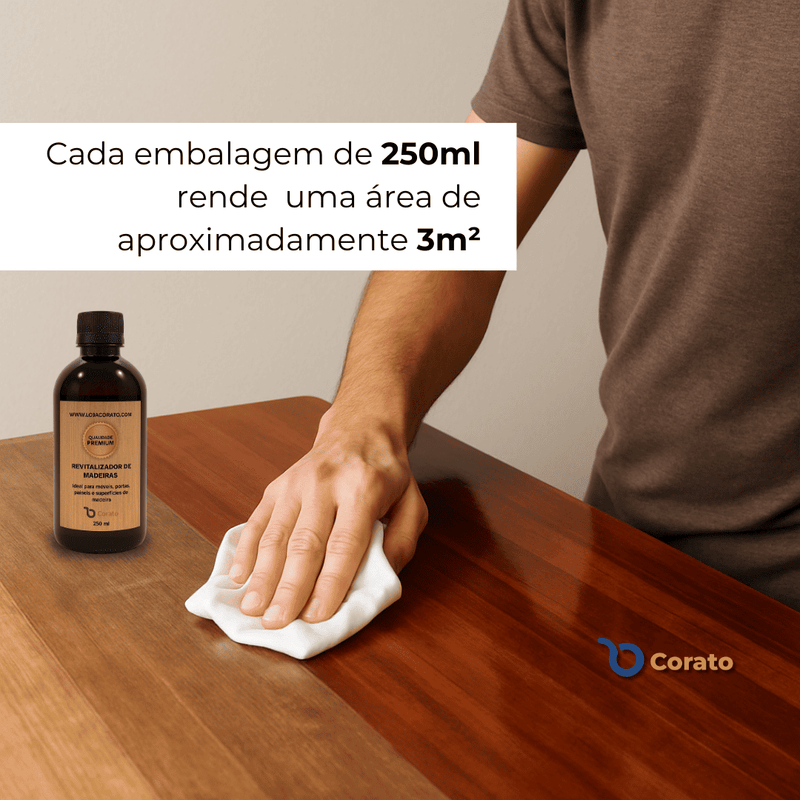 Renovador de Madeira 1kg - COMPRE 1 LEVE 2