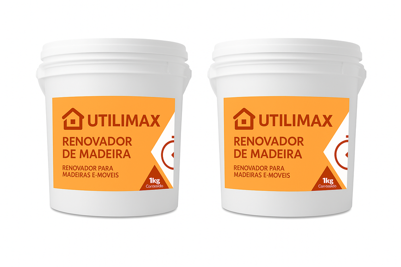 Renovador de Madeira 1kg - COMPRE 1 LEVE 2