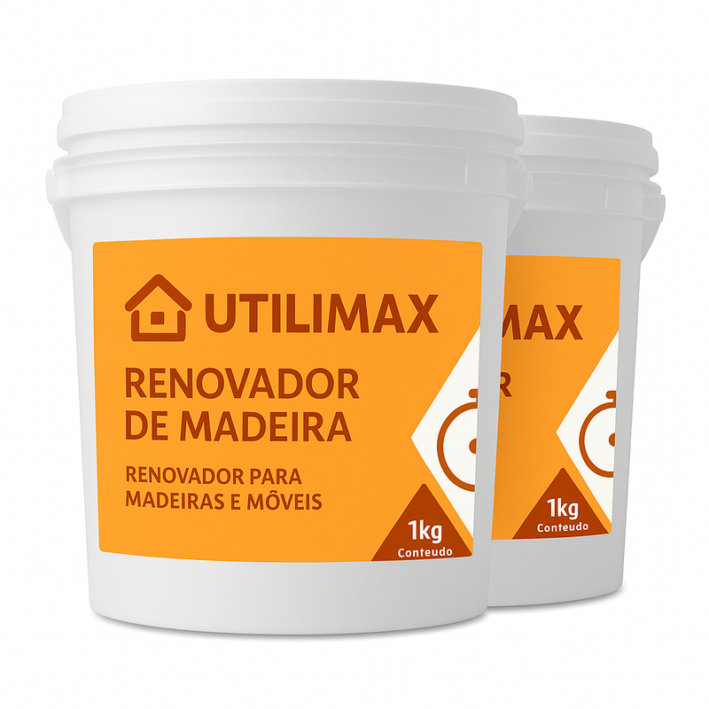 Renovador de Madeira 1kg - COMPRE 1 LEVE 2